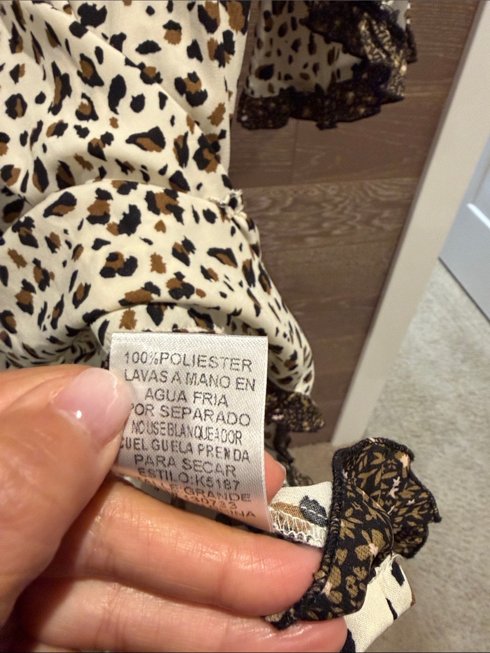 Umgee Leopard-Print Tiered Dress - Picture 9 of 11